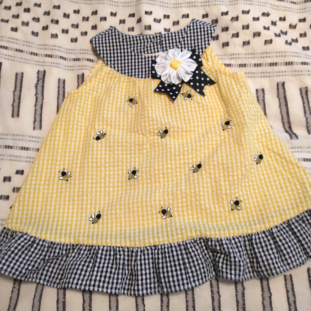 Emily Rose Bee & Gingham Dress